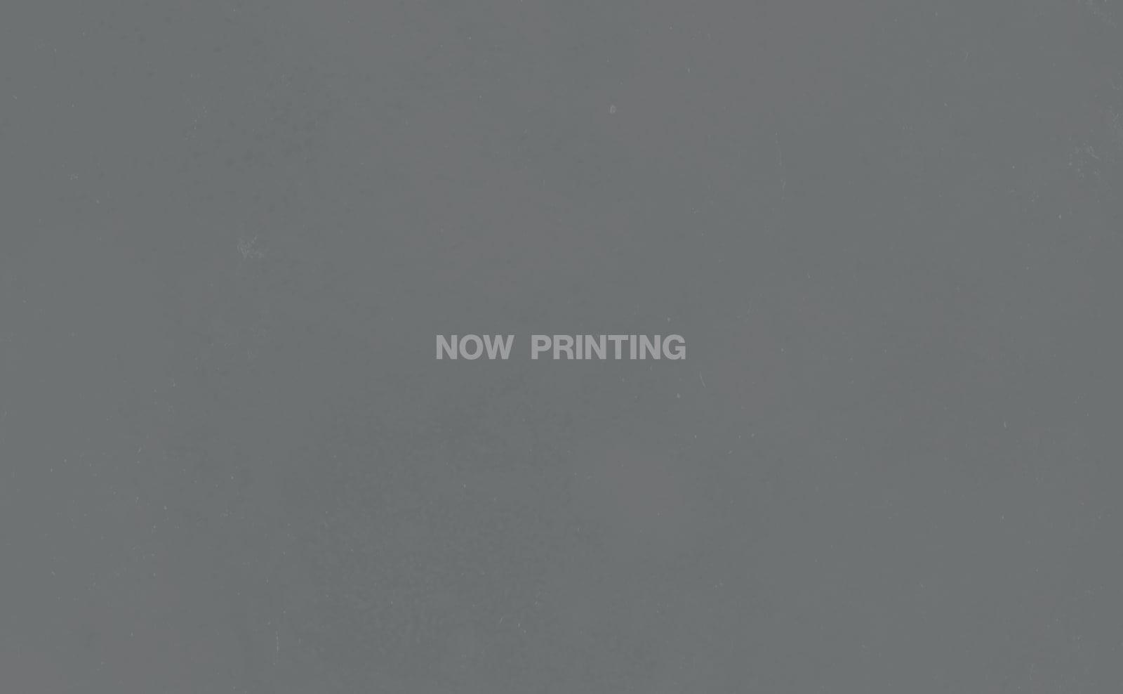 来場者特典 ポストカード（NOW PRINTING）